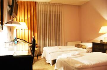 Фото номера Двухместный номер с 1 кроватью Отель Hotel Iskra by Katowice Airport г. Пирзовице 10