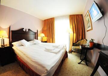 Фото номера Двухместный номер с 1 кроватью Отель Hotel Iskra by Katowice Airport г. Пирзовице 11